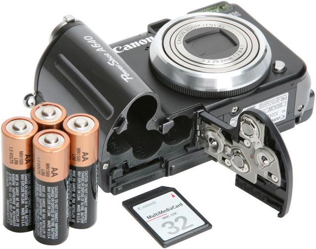 Alt view image 12 of 13 - Canon PowerShot A640 Black 10.0 MP 4X Optical Zoom Digital Camera