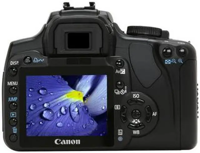 Alt view image 4 of 13 - Canon EOS Rebel XTi Black 10.10 MP Digital SLR Camera w/EF-S 18-55mm f/3.5-5.6 II Lens