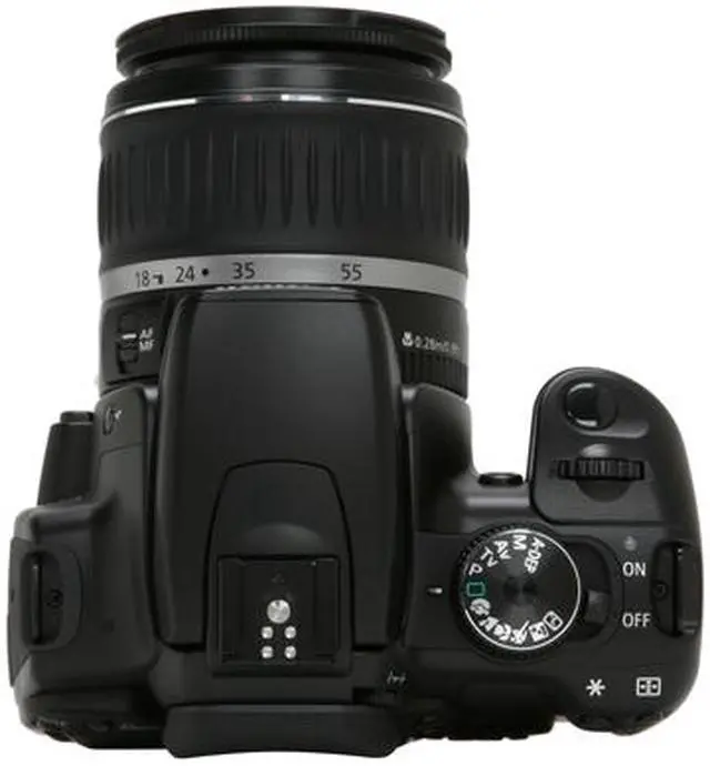 Alt view image 10 of 13 - Canon EOS Rebel XTi Black 10.10 MP Digital SLR Camera w/EF-S 18-55mm f/3.5-5.6 II Lens