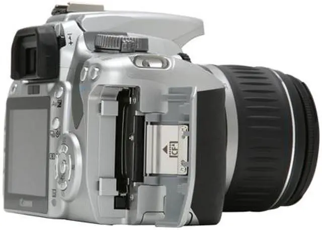 Alt view image 11 of 13 - Canon EOS Rebel XTi Silver 10.10 MP Digital SLR Camera w/EF-S 18-55mm f/3.5-5.6 II Lens