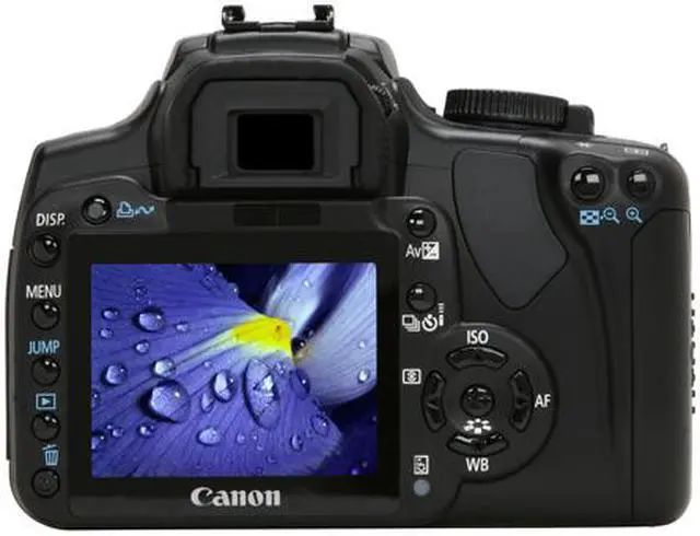 Alt view image 4 of 13 - Canon EOS Rebel XTi Black 10.10 MP Digital SLR Camera - Body Only