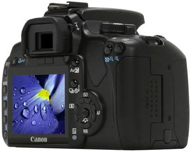 Alt view image 5 of 13 - Canon EOS Rebel XTi Black 10.10 MP Digital SLR Camera - Body Only
