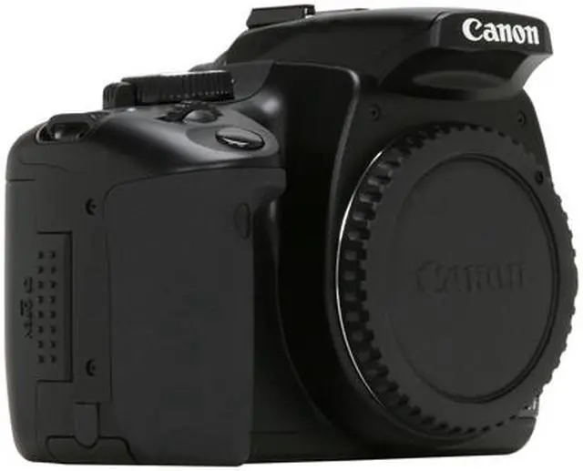 Alt view image 7 of 13 - Canon EOS Rebel XTi Black 10.10 MP Digital SLR Camera - Body Only