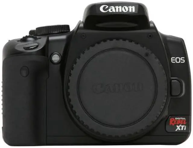 Alt view image 8 of 13 - Canon EOS Rebel XTi Black 10.10 MP Digital SLR Camera - Body Only
