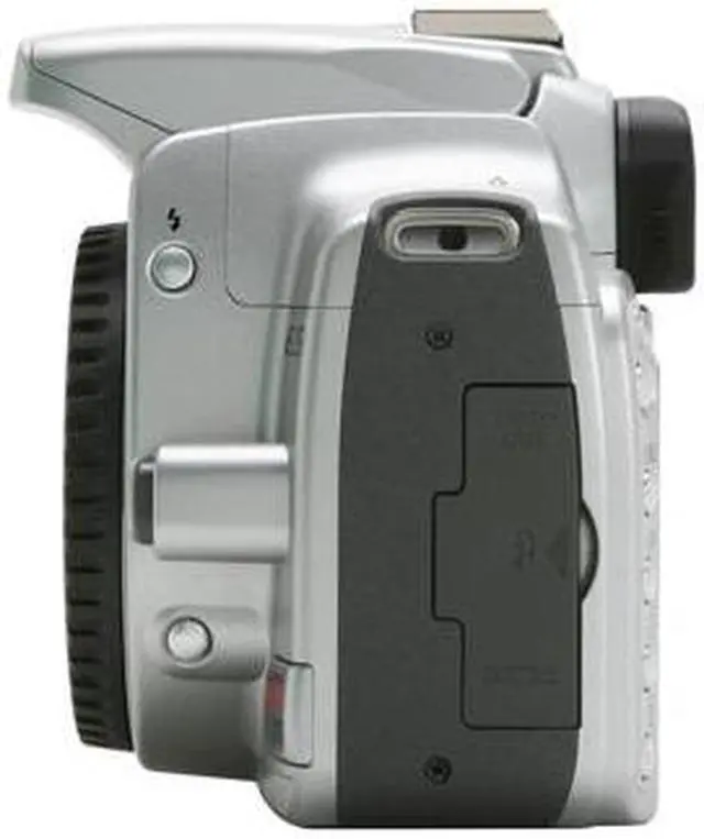 Alt view image 2 of 13 - Canon EOS Rebel XTi Silver 10.10 MP Digital SLR Camera - Body Only