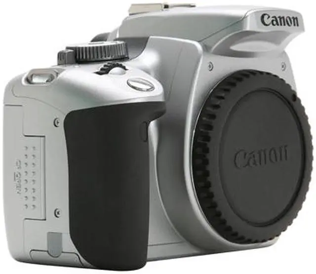 Alt view image 7 of 13 - Canon EOS Rebel XTi Silver 10.10 MP Digital SLR Camera - Body Only