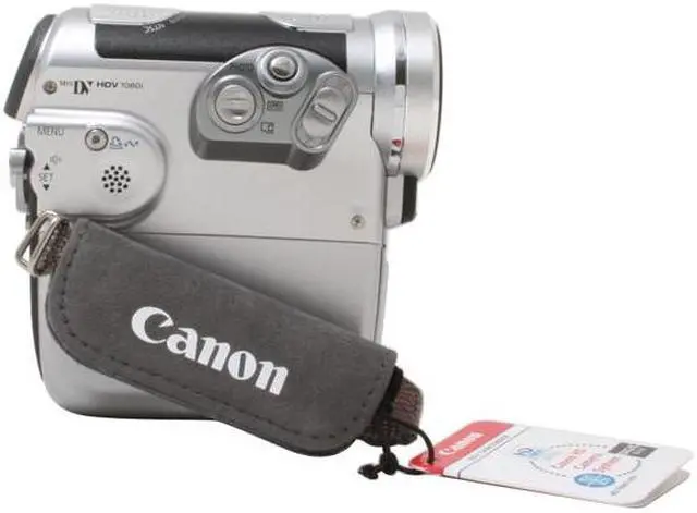 Alt view image 3 of 13 - Canon HV10 Black&Silver 1/2.7" CMOS 2.7" 211K LCD 10X Optical Zoom High Definition MiniDV Camcorder