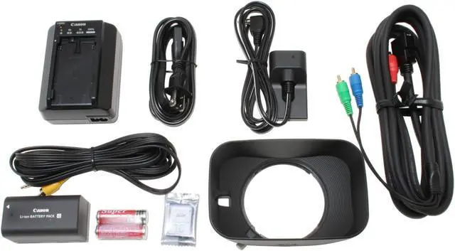 Alt view image 9 of 10 - Canon XH A1 Black 1/3" 3CCD 2.8" LCD 20X Optical Zoom High Definition Professional Camcorder