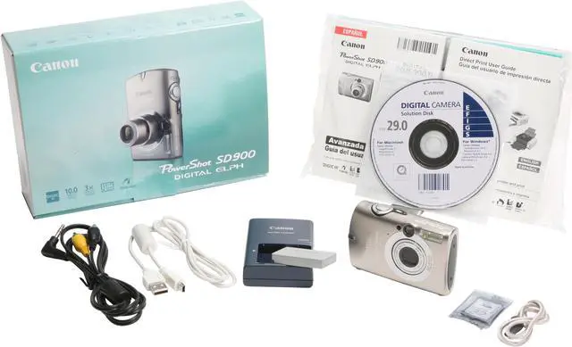 Alt view image 11 of 11 - Canon PowerShot SD900 Silver 10.0 MP 3X Optical Zoom Digital Camera