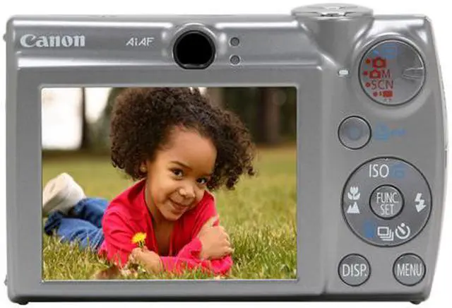 Alt view image 4 of 12 - Canon PowerShot SD800 IS Silver 7.1 MP 3.8X Optical Zoom 28mm Wide Angle Digital Camera