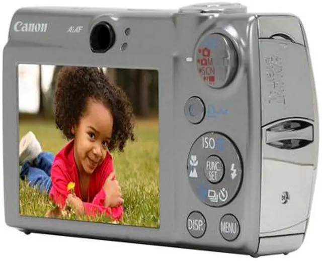 Alt view image 5 of 12 - Canon PowerShot SD800 IS Silver 7.1 MP 3.8X Optical Zoom 28mm Wide Angle Digital Camera