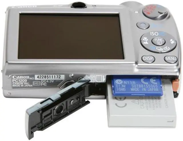 Alt view image 11 of 12 - Canon PowerShot SD800 IS Silver 7.1 MP 3.8X Optical Zoom 28mm Wide Angle Digital Camera