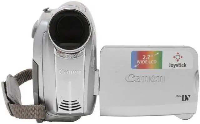 Alt view image 2 of 10 - Canon ZR800 Silver 2.7"LCD 35X Optical Zoom Digital Camcorder