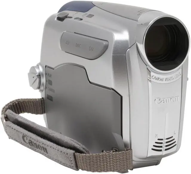 Alt view image 3 of 10 - Canon ZR800 Silver 2.7"LCD 35X Optical Zoom Digital Camcorder