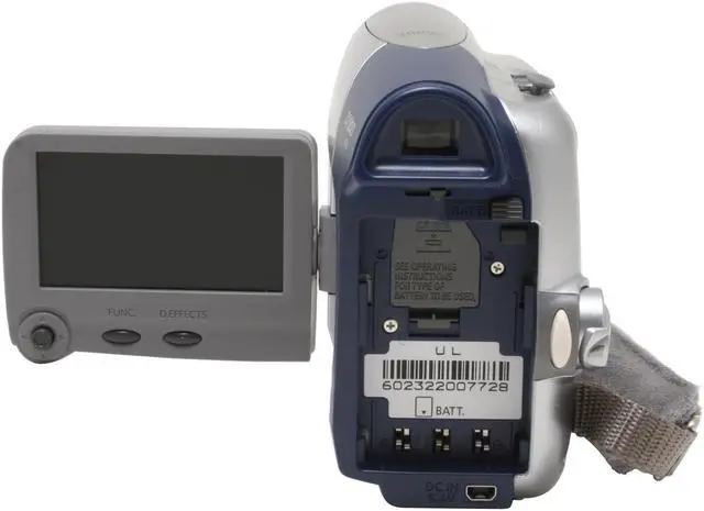 Alt view image 5 of 10 - Canon ZR800 Silver 2.7"LCD 35X Optical Zoom Digital Camcorder