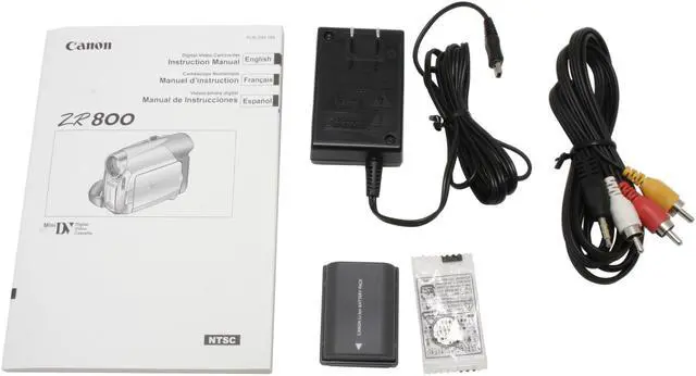 Alt view image 9 of 10 - Canon ZR800 Silver 2.7"LCD 35X Optical Zoom Digital Camcorder