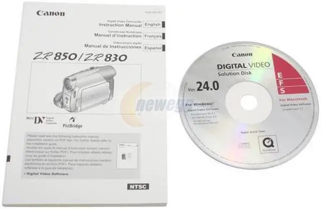 Alt view image 12 of 13 - Canon ZR850 Silver 2.7"LCD 35X Optical Zoom Digital Camcorder