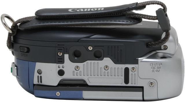 Alt view image 9 of 13 - Canon DC210 Silver 35X Optical Zoom DVD Digital Camcorder
