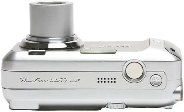 Alt view image 9 of 11 - Canon PowerShot A460 Gray 5.0 MP 4X Optical Zoom Digital Camera