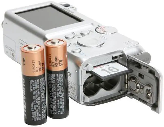 Alt view image 10 of 11 - Canon PowerShot A460 Gray 5.0 MP 4X Optical Zoom Digital Camera