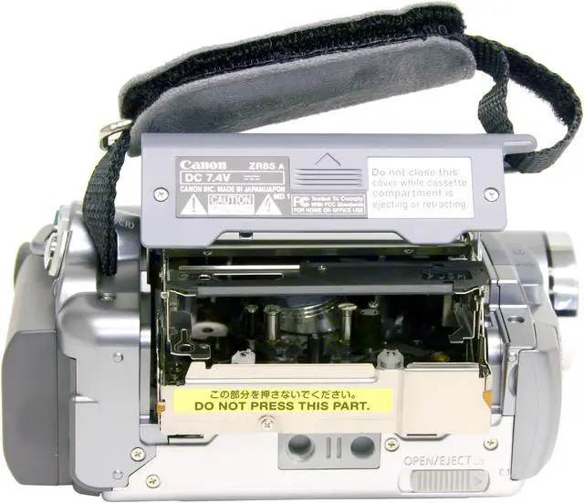 Alt view image 10 of 11 - Canon ZR85 MiniDV 1/6" CCD, 680K pixels 2.5" 112K TFT LCD 20X Optical Zoom MiniDV Camcorder