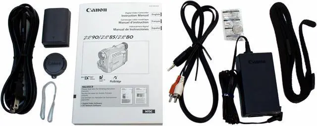 Alt view image 10 of 10 - Canon ZR80 1/6" CCD 2.5" LCD 18X Optical Zoom MiniDV Camcorder