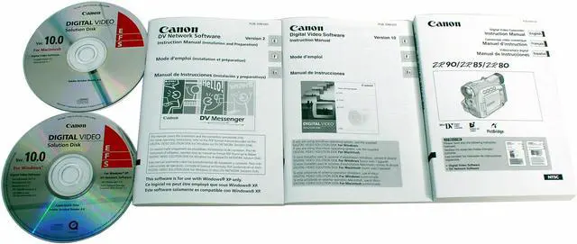 Alt view image 9 of 10 - Canon ZR80 1/6" CCD 2.5" LCD 18X Optical Zoom MiniDV Camcorder