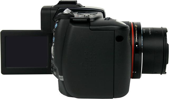 Alt view image 6 of 9 - Canon PowerShot Pro1 Black 8.0MP 7X Optical Zoom 28mm Wide Angle Digital Camera