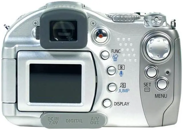 Alt view image 3 of 9 - Canon PowerShot S1 IS Silver 3.2MP 10X Optical Zoom Digital Camera