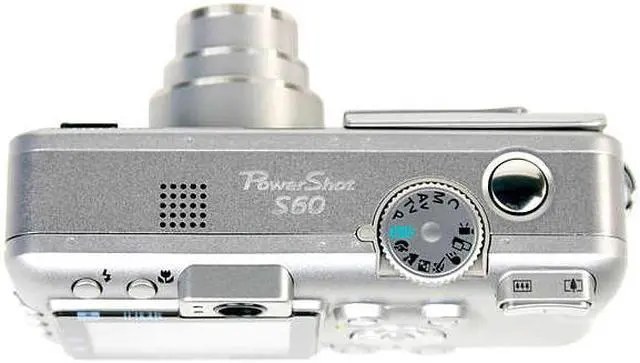 Alt view image 7 of 10 - Canon PowerShot S60 Silver 5.0MP 3.6X Optical Zoom 28mm Wide Angle Digital Camera