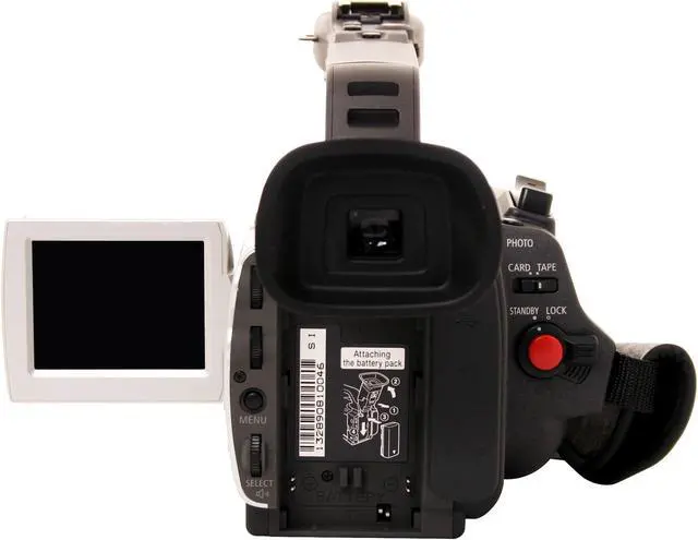 Alt view image 4 of 9 - Canon GL2 3CCD 2.5"LCD 20X Optical Zoom Professional Camcorder