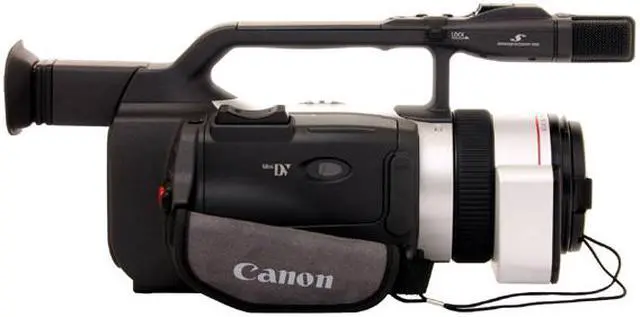 Alt view image 6 of 9 - Canon GL2 3CCD 2.5"LCD 20X Optical Zoom Professional Camcorder