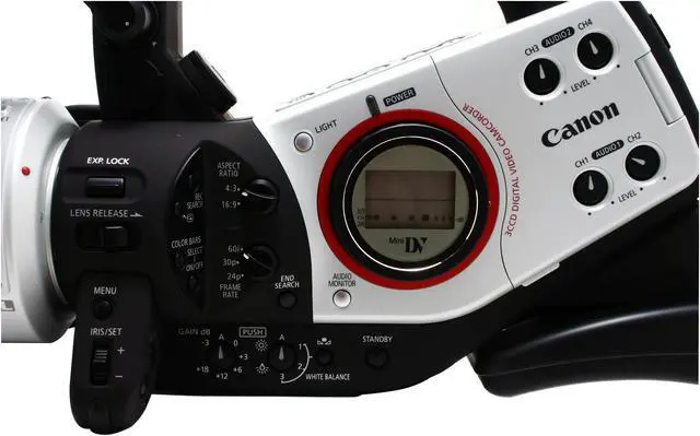 Alt view image 5 of 20 - Canon XL2 3CCD 20X Optical Zoom Professional Camcorder