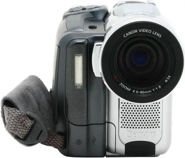 Alt view image 2 of 10 - Canon Optura 50 1/3.4" 2.2 Megapixel CCD 2.5" LCD 10X Optical Zoom MiniDV Camcorder
