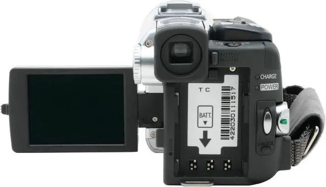 Alt view image 5 of 10 - Canon Optura 50 1/3.4" 2.2 Megapixel CCD 2.5" LCD 10X Optical Zoom MiniDV Camcorder