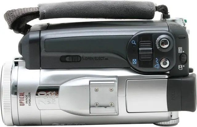 Alt view image 7 of 10 - Canon Optura 50 1/3.4" 2.2 Megapixel CCD 2.5" LCD 10X Optical Zoom MiniDV Camcorder