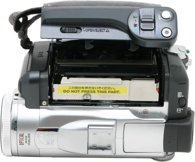 Alt view image 8 of 10 - Canon Optura 50 1/3.4" 2.2 Megapixel CCD 2.5" LCD 10X Optical Zoom MiniDV Camcorder