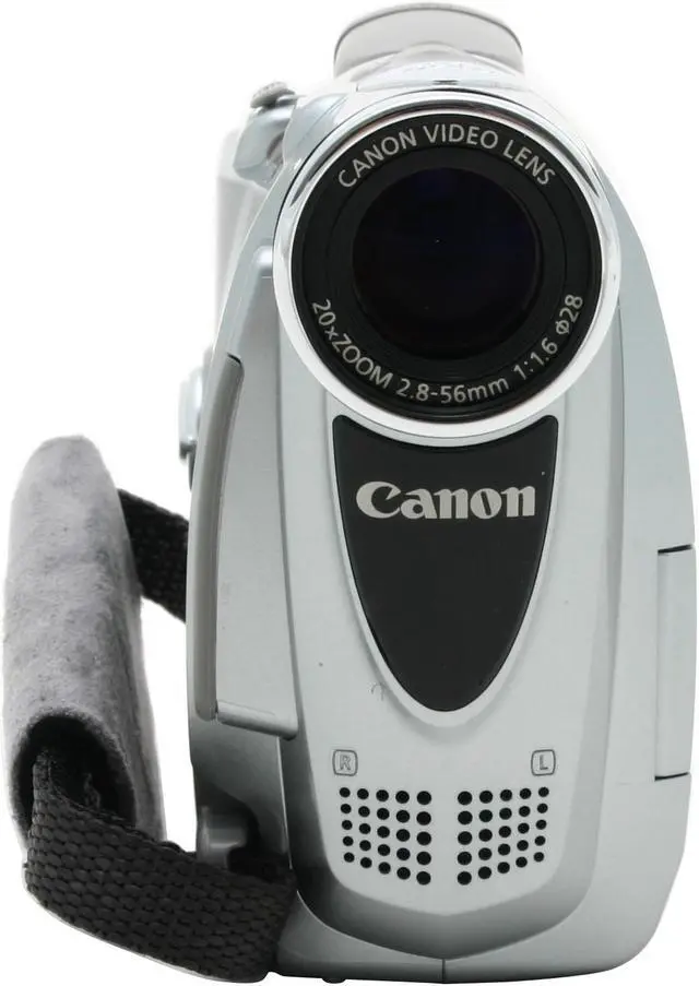 Alt view image 2 of 10 - Canon ZR200 680,000 pixels 2.4" 112K TFT LCD 20X Optical Zoom MiniDV Camcorder