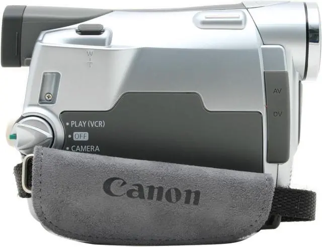 Alt view image 6 of 10 - Canon ZR100 680K 2.4" 112K LCD 20X Optical Zoom MiniDV Camcorder