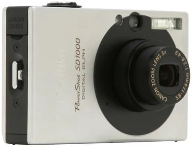 Alt view image 7 of 11 - Canon PowerShot SD1000 Black 7.1 MP 3X Optical Zoom Digital Camera
