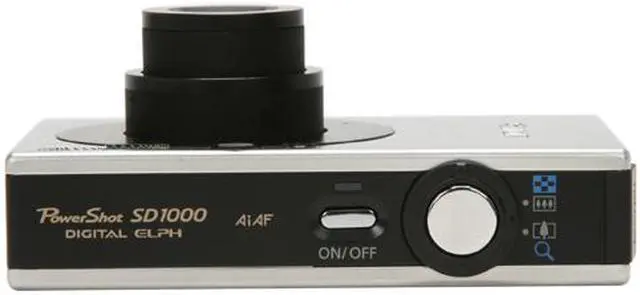 Alt view image 9 of 11 - Canon PowerShot SD1000 Black 7.1 MP 3X Optical Zoom Digital Camera