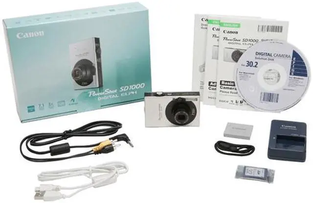Alt view image 11 of 11 - Canon PowerShot SD1000 Black 7.1 MP 3X Optical Zoom Digital Camera