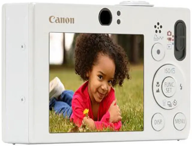 Alt view image 3 of 11 - Canon PowerShot SD1000 Silver 7.1 MP 3X Optical Zoom Digital Camera