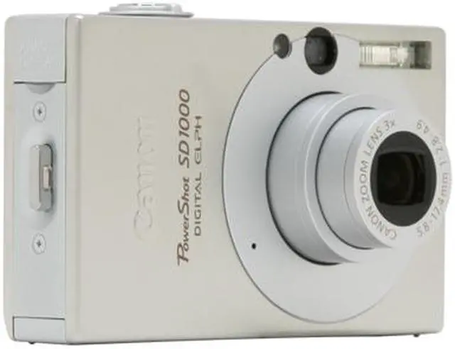 Alt view image 7 of 11 - Canon PowerShot SD1000 Silver 7.1 MP 3X Optical Zoom Digital Camera