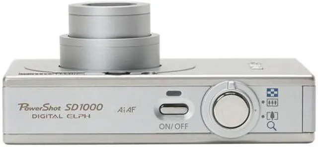 Alt view image 9 of 11 - Canon PowerShot SD1000 Silver 7.1 MP 3X Optical Zoom Digital Camera