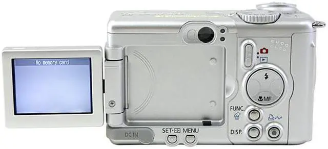 Alt view image 7 of 10 - Canon A95 Silver 5.0MP 3X Optical Zoom Digital Camera