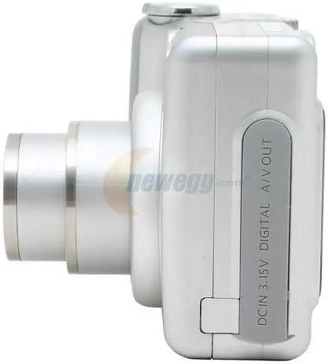 Alt view image 4 of 9 - Canon Powershot A520 Silver 4MP 4X Optical Zoom Digital Camera