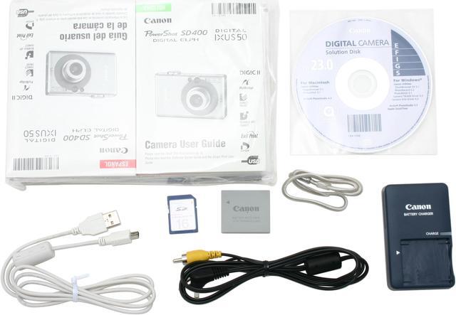 Alt view image 8 of 9 - Canon PowerShot SD400 Silver 5.0MP 3X Optical Zoom Digital Camera