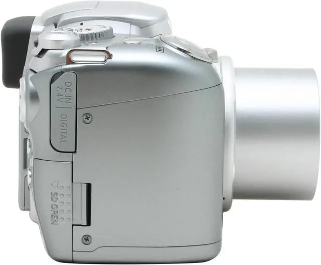 Alt view image 6 of 8 - Canon S2-IS Silver 5.0 MP 12X Optical Zoom Digital Camera