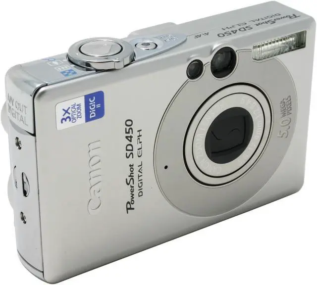 Main image of Canon SD450 Silver 5.0 MP 3X Optical Zoom Digital Camera